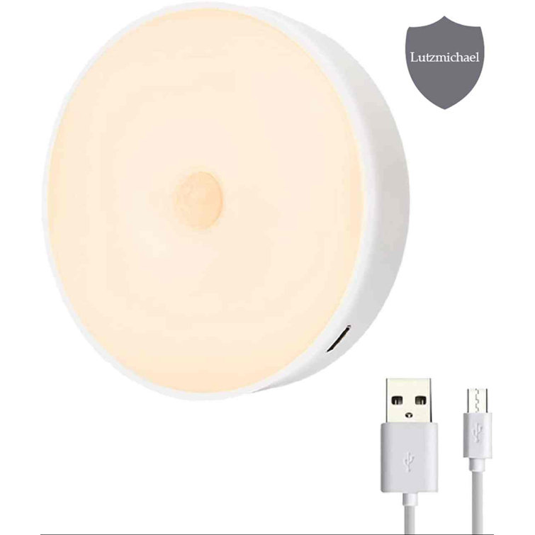 menggutong Rechargeable LED Puck Light Wayfair